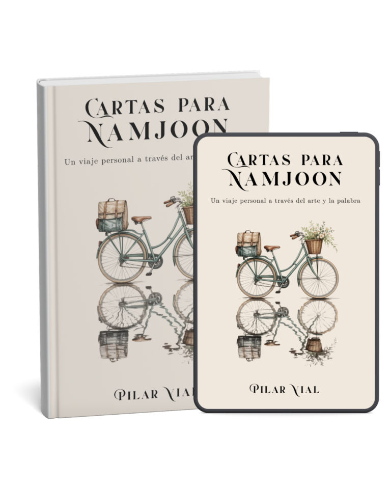 Libro Cartas para Namjoon en versión libro impreso y versión Ebook