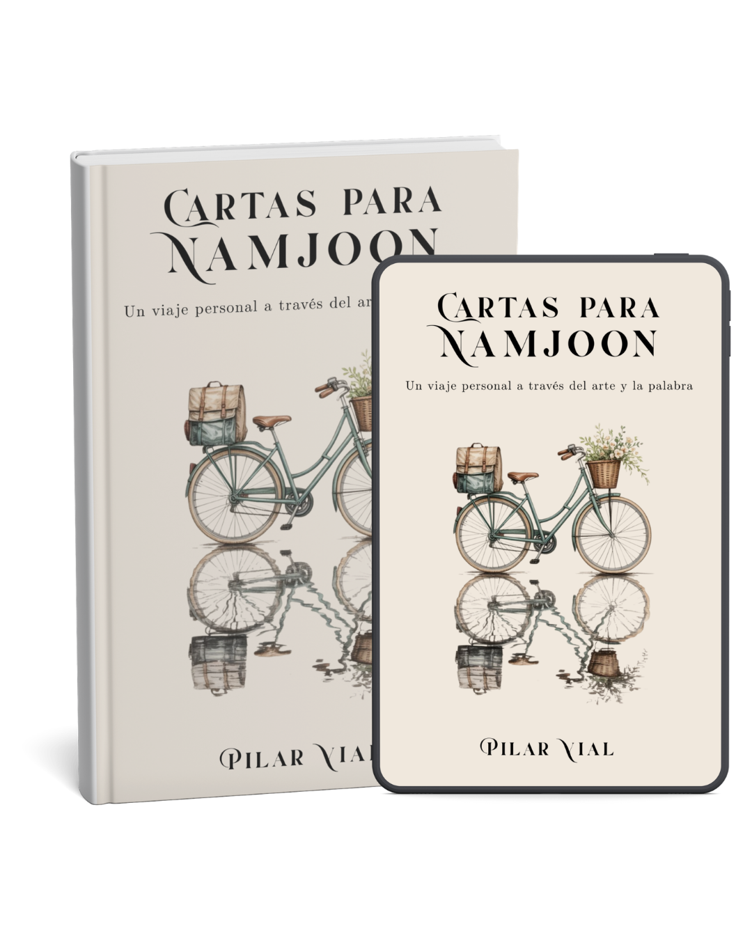 Libro Cartas para Namjoon en versión libro impreso y versión Ebook